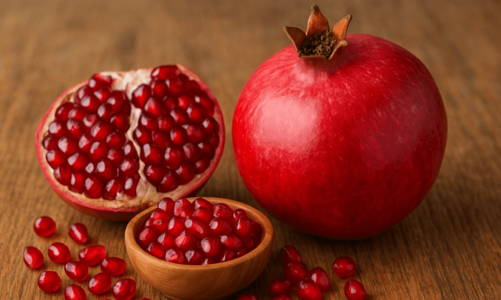 Armenian pomegranate symbolizing abundance and tradition